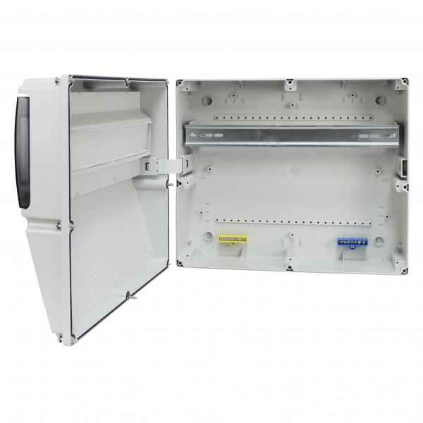 Stromverteiler Leergehäuse IP66 - 18 Module